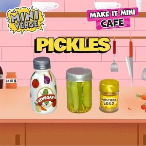 MGA's Miniverse Make It Mini Cafe S3: PICKLES (Opened Capsule - New Ingredients)